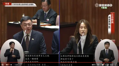 卓榮泰稱禁伐補償「浪費公帑」？他嗆：每年10億預算給綠媒才浪費
