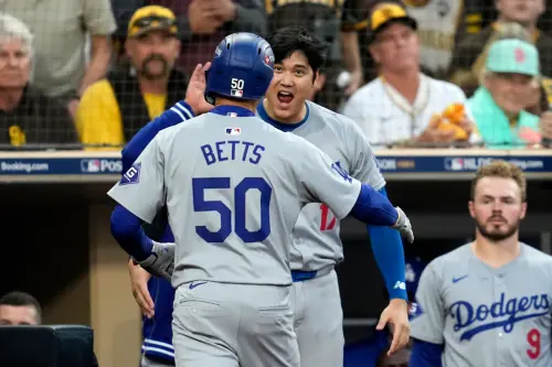 大谷翔平首打席吞K沒關係！Betts轟教士強投　突破22打席無安低谷
