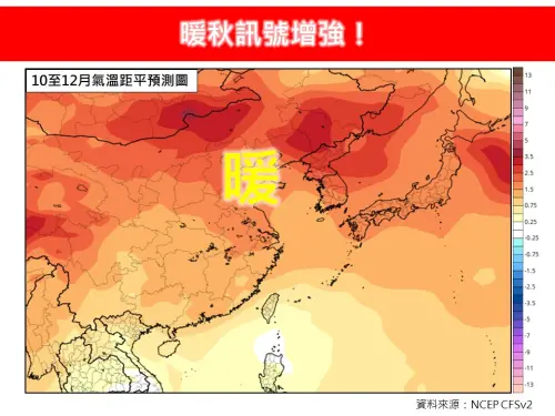 冬天什麼時候開始？專家：今年「暖秋」訊號增強　12月才有冷氣團
