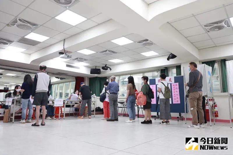 ▲基隆市長謝國樑罷免投票案今天登場。（圖／記者葉政勳攝，2024.10.13）&nbsp;