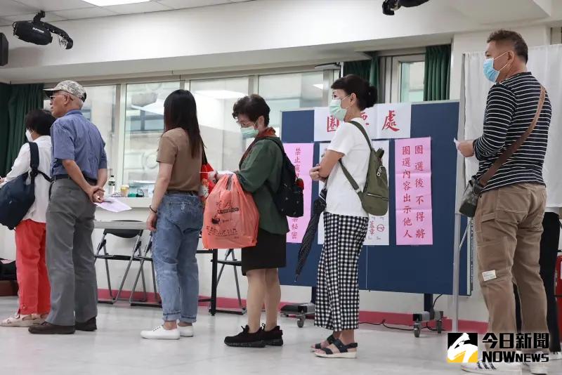 ▲基隆市長謝國樑罷免投票案今天登場。（圖／記者葉政勳攝，2024.10.13）