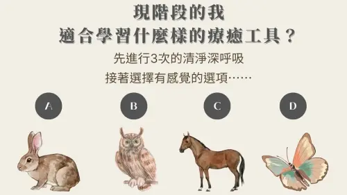 神準占卜測驗！憑感覺選擇一種動物　測出你最適合的「療癒工具」
