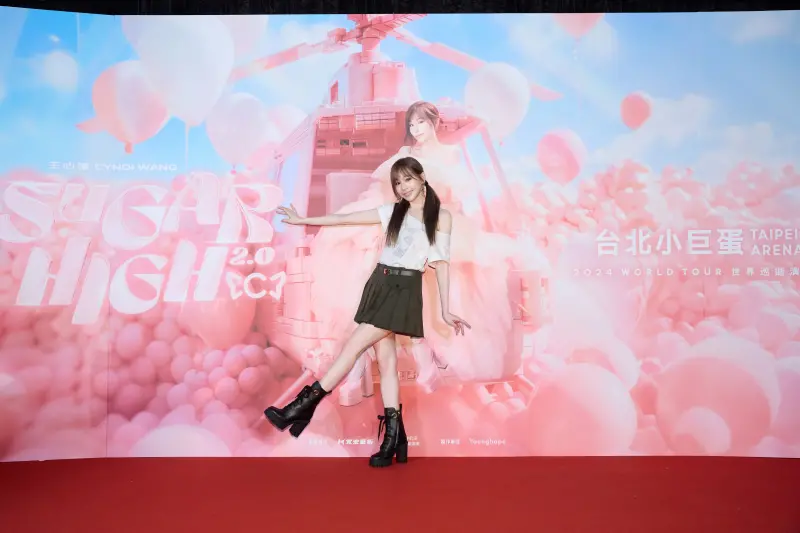 ▲王心凌《Sugar High 2.0》台北小巨蛋演唱會今（24）日晚間是最終收官場，全場最期待的焦點是專為這場演出設計的「SUGAR HIGH限定版夢幻飛天糖罐子」舞台機關。（圖／寬宏藝術＆天晴娛樂提供）