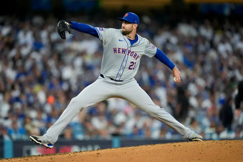 ▲大都會左投David Peterson在7月16日於亞特蘭大迎來他生涯首次的MLB明星賽，繳出一局無失分的精采好投，成為自2019年Jacob deGrom以來，首位在明星賽投出一局無失分的大都會投手。（圖／美聯社／達志影像）