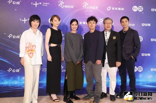 ▲潘儀君(左2)睽違22年再入圍,楊烈(右2)看好戲得獎。(圖/記者李政龍攝) ▲潘儀君(左2)睽違22年再入圍,楊烈(右2)看好戲得獎。(圖/記者李政龍攝)