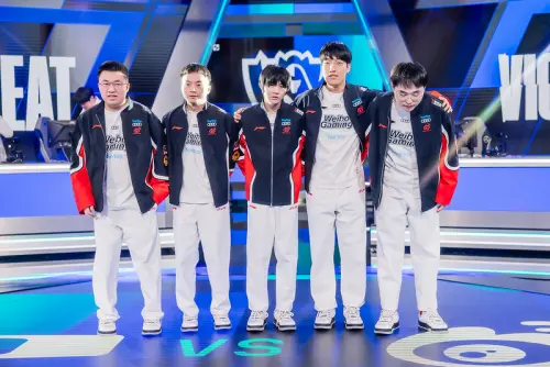 ▲WBG 在本次世界賽的狀態可以說是打得跌跌撞撞。（圖／X@lolesports）