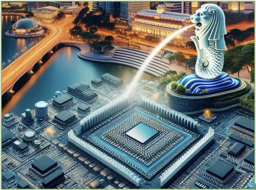 ▲台灣與新加坡有非常緊密的半導體產業合作夥伴關係，對全球半導體供應鏈韌性幫助很大。（圖／翻攝自臉書）