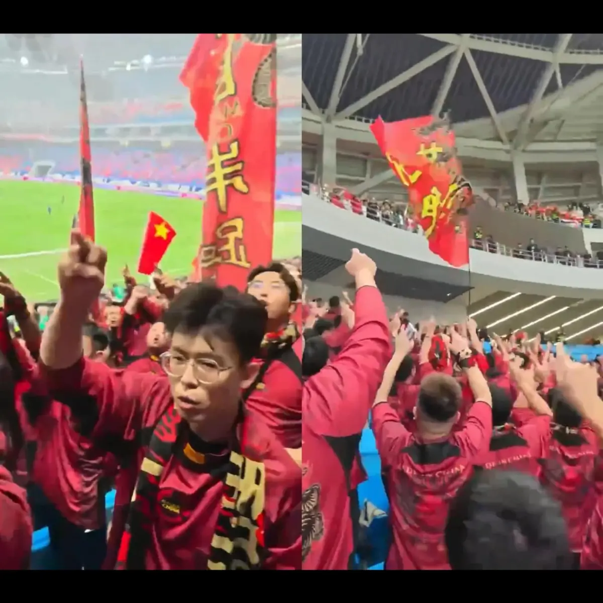 ▲中國男足險勝印尼後，球迷立刻對印尼球迷嗆聲「中國永遠是你爸爸」，掀起熱議。（圖／翻攝自X）