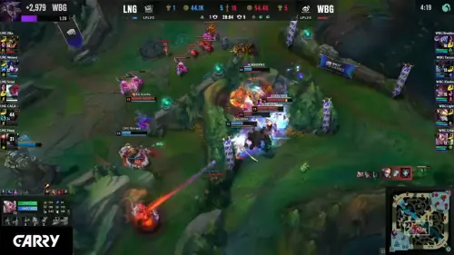 ▲LNG瀕臨淘汰邊緣的第4場中,(圖/翻攝YT@LoL Pacific Championship Series) ▲LNG瀕臨淘汰邊緣的第4場中,(圖/翻攝YT@LoL Pacific Championship Series)