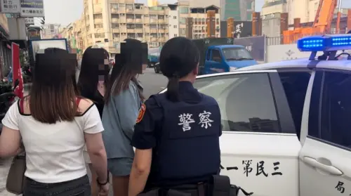 ▲6名女服務生以每次新台幣5千至1萬元不等之代價從事性交易，全案警訊後將依法裁處。（圖／記者郭凱杰翻攝）