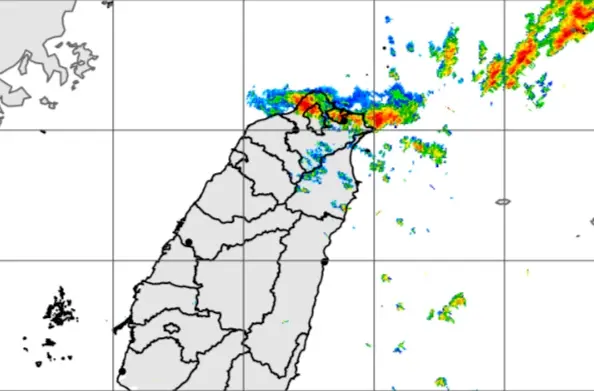 ▲國家警報響起！對流雲系發展旺盛，易有短延時強降雨，今（19）日中央氣象署發布大雷雨即時訊息。（圖／翻攝自中央氣象署）