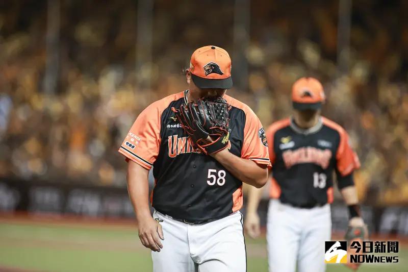 ▲中華職棒聯盟今（8）日公告，統一7-ELEVEn獅今日在澄清湖球場對戰台鋼雄鷹一役賽前進行先發投手異動。原定掛帥先發的洋投飛力獅（Felix Pena）因感冒不適，球團為顧及其健康與後續出賽安排，臨時決定更換由本土投手胡智爲頂替先發。（圖／記者葉政勳攝 , 2024.10.19）