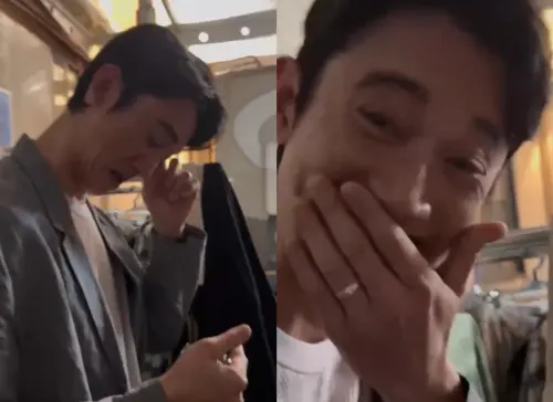金鐘獎/吳慷仁奪視帝!在中國仍緊盯直播 聽到自己名字激動噴淚。(圖/吳慷仁提供) ▲金鐘獎/吳慷仁奪視帝!在中國仍緊盯直播 聽到自己名字激動噴淚。(圖/吳慷仁提供)