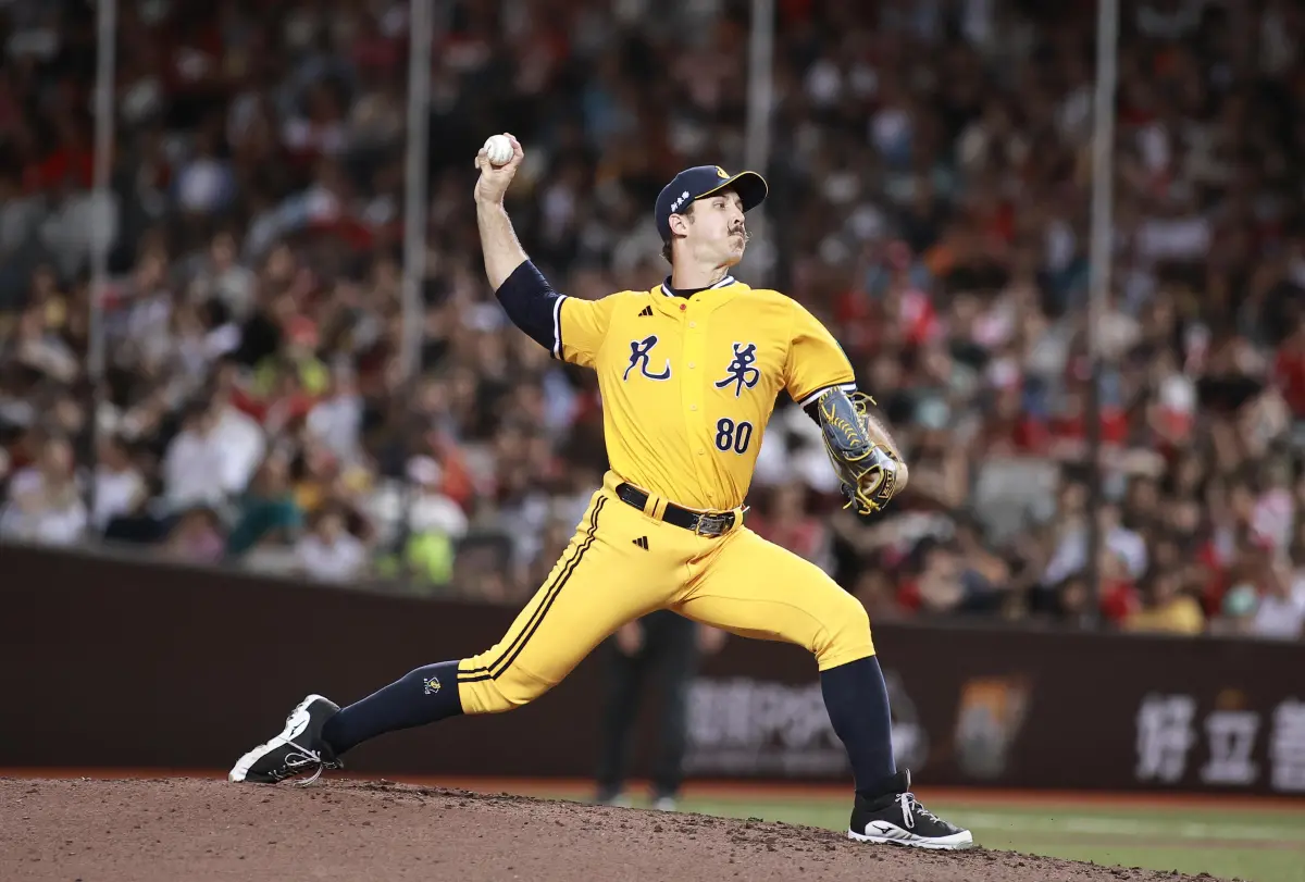 ▲中信兄弟猛登未通過隊內藥檢，球隊選擇解約，如今找到新工作。（圖／記者葉政勳攝 , 2024.06.01）