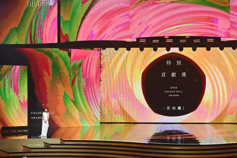 ▲攝影師黃柏雄獲得第59屆電視金鐘獎「特別貢獻獎」。（圖／三立提供）