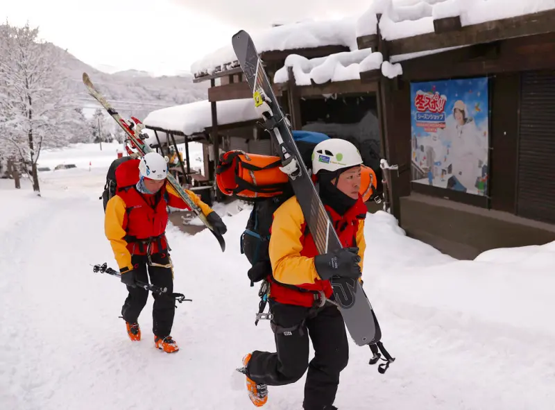 ▲日本的滑雪旅遊季節即將到來，長野縣白馬村是日本知名的滑雪度假勝地之一。（圖／美聯社／達志影像）