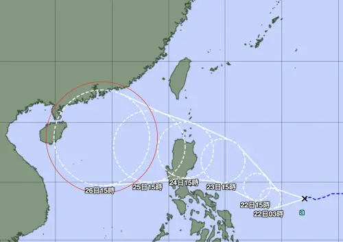 「潭美」最快今晚升級成颱風！明東北季風增強「宜蘭恐降豪雨」
