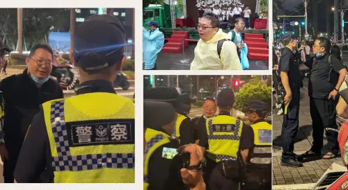 鍾小平服務處遭潑糞又被塗鴉!都是「田山盛國」 四叉貓曾起底他