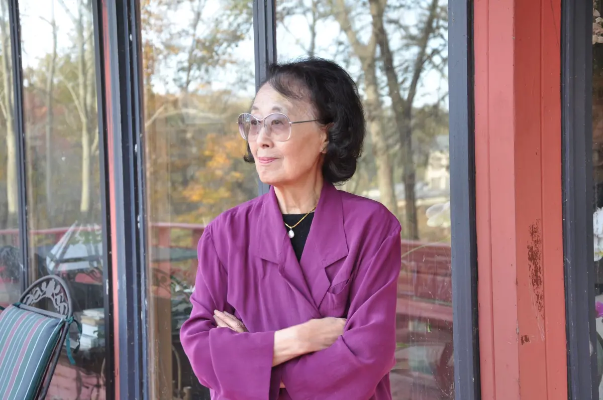 ▲作家聶華苓。國立臺灣文學館於2010年赴美拜訪聶華苓。（圖／國立臺灣文學館提供）
