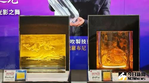 ▲「2024 摩瑟水晶永恆傳說特展」即日起至10/27於高雄漢來大飯店 1F Event Hall展出。(圖/記者陳美嘉攝,2024.10.23) ▲「2024 摩瑟水晶永恆傳說特展」即日起至10/27於高雄漢來大飯店 1F Event Hall展出。(圖/記者陳美嘉攝,2024.10.23)