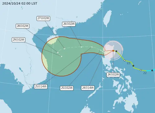 潭美颱風最新動態！今最靠近台灣、風雨時程　康芮颱風有機會生成
