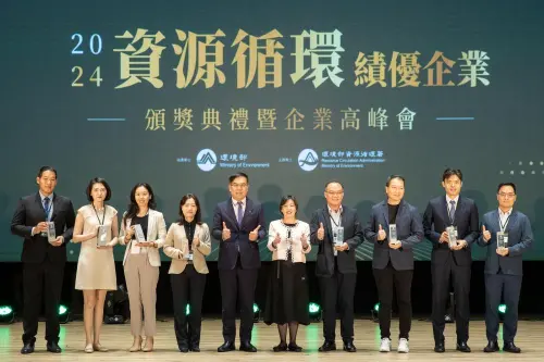 ▲「創新應用組」得獎廠商_以創新概念應用於資源循環新技術、材料及產品或服務模式達到資源循環。（圖／環境部）