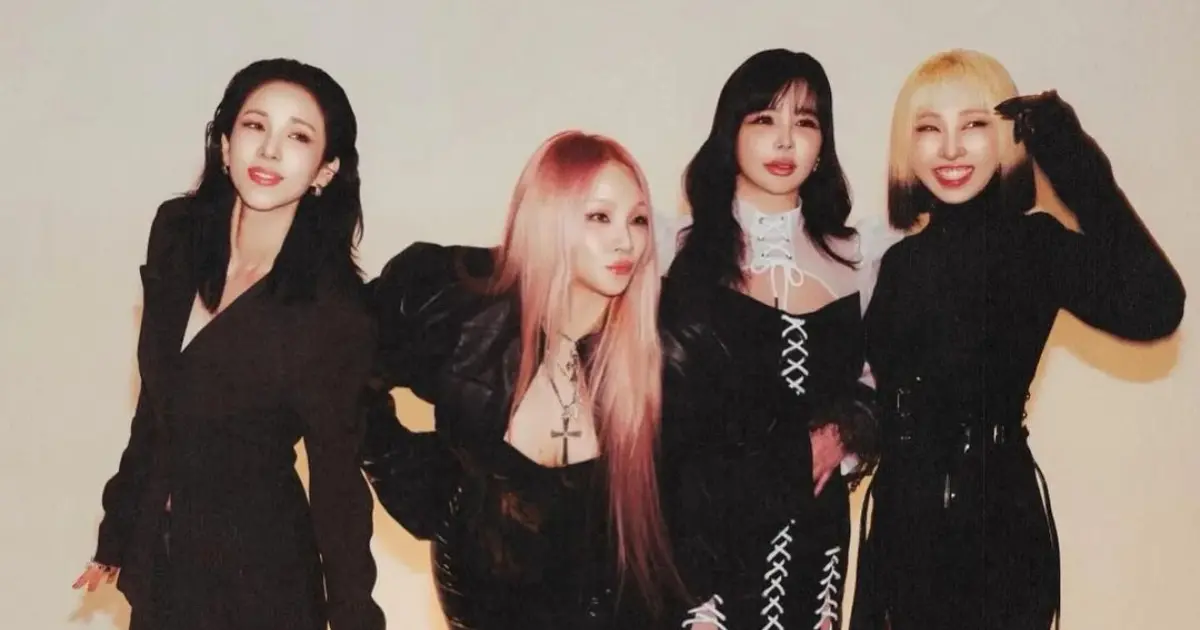 ▲2NE1上一次來台已是10年前（2014），台灣歌迷等了11年，CL李彩麟（順時鐘起）、朴春、Minzy孔旻智、Dara確定2025年登台開唱。（圖／2NE1臉書）