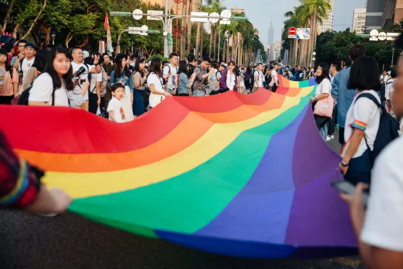 ▲Agoda數據顯示，同志大遊行期間前五大入境市場分別為南韓、日本、香港、菲律賓和新加坡。（圖／Agoda提供）