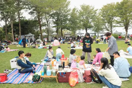 ▲去年的台中市民野餐日，海線場在鰲峰山公園舉辦。（資料畫面／台中市政府提供）