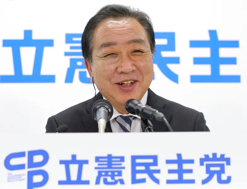 ▲日本最大反對黨立憲民主黨，在本次眾議院選舉中，席位大幅增加。圖為該黨黨魁野田佳彥。（圖／美聯社／達志影像）