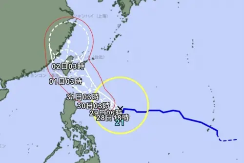 康芮颱風正變強！日本氣象廳：花東登陸穿台　路徑才3天離譜鬼轉
