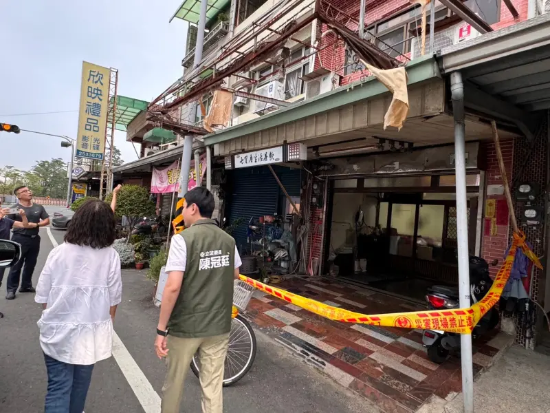 ▲嘉義中埔27日開始發生多起地震，造成不少建物受損，震央與1941年相同，引起關注。（圖／翻攝立委陳冠廷臉書）