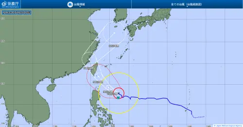 步步逼近！康芮颱風將成「穿心颱」直撲台灣　日氣象廳最新預測曝
