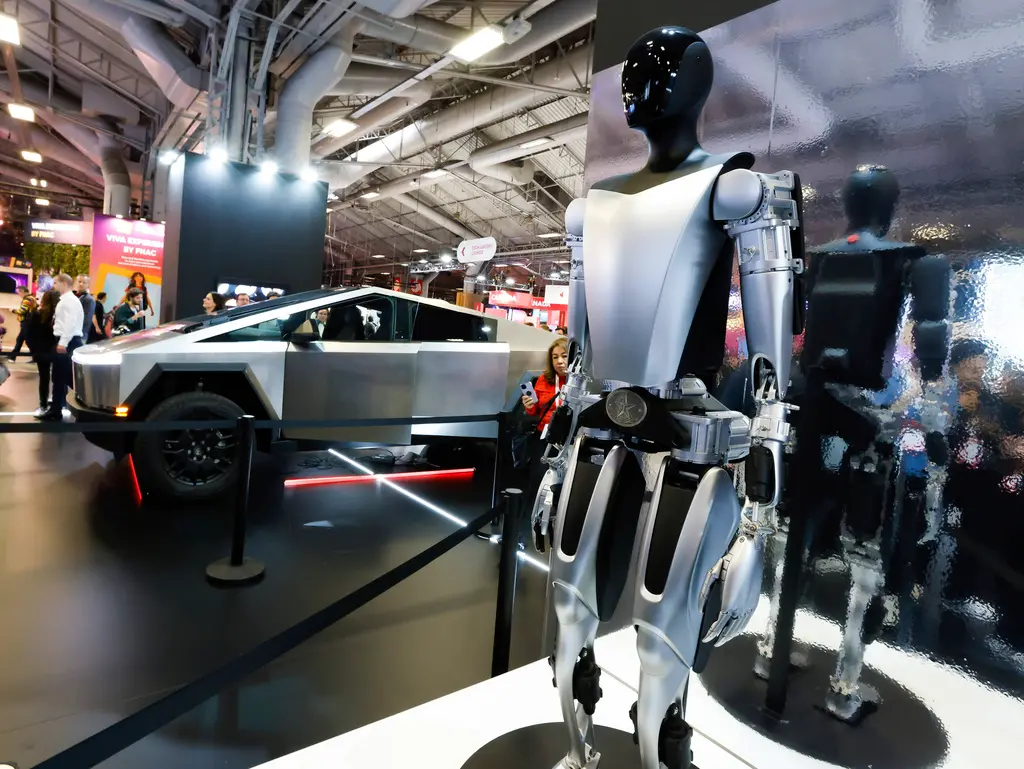 ▲和大轉投資盟英，切入特斯拉人形機器人供應鏈。（圖／美聯社／達志影像）