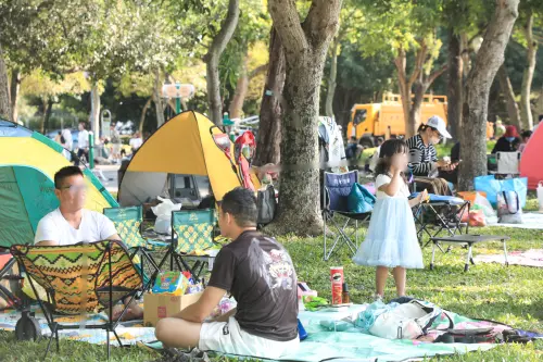 ▲去年的野餐日吸引許多台中市民參與。（資料畫面／台中市政府提供）