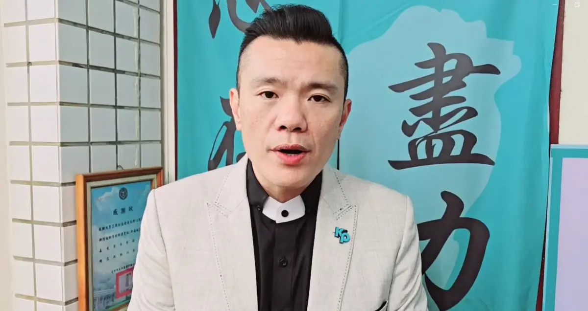 ▲民眾黨中央委員兼台中市黨部主委江和樹表示，將提案柯文哲請假日期無限期延長，挨酸有如「動員戡亂」。（圖／台中市議員江和樹提供，2024.11.01）