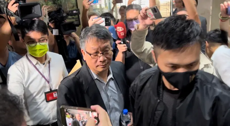 ▲檢方偵辦京華城案,傳喚1被告、3證人查罪證,其中台北市建築管理工程處副處長王金棠今天到案作證。(圖/記者徐敏娟攝)