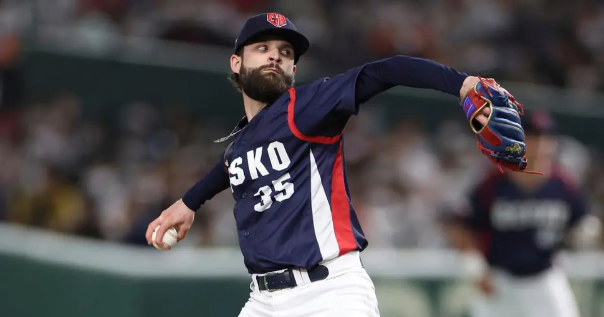 ▲捷克隊投手Ondrej Satoria，隨隊來台參加12強交流賽，過去曾在2023年經典賽上，三振日本隊多名強打，包含洛杉磯道奇日籍球星大谷翔平。（圖／NOWnews資料照）