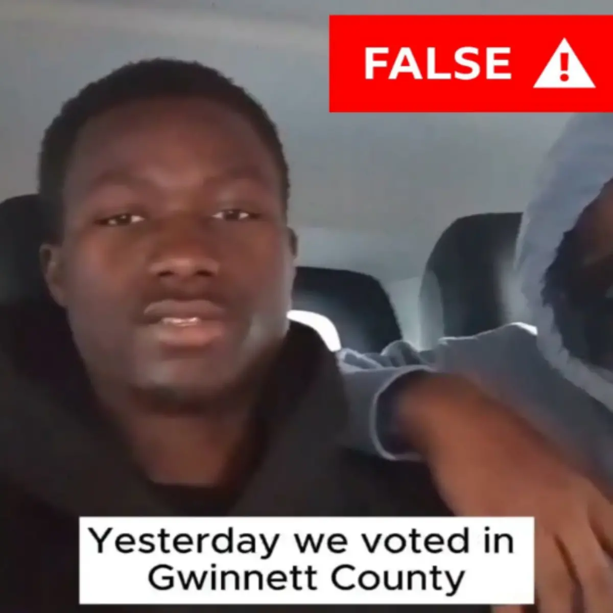 ▲近期美國社群媒體瘋傳一段聲稱「海地移民非法重複投票給賀錦麗」的影片，經美國情報單位調查後，證實是假的。（圖／擷取自X平台）