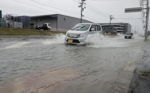 日本多地降下破紀錄大雨！東海道新幹線一度停駛　廣島一男子失蹤
