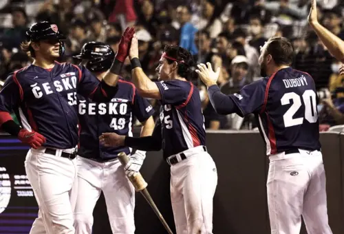 ▲WBC經典賽捷克隊由消防員、老師與分析師組成的「斜槓軍團」，憑藉著對棒球的純粹熱愛與頑強鬥志，不僅贏得了對手的敬重，更成功取得了2026年經典賽的參賽資格。（圖／取自捷克國家隊社群帳號）