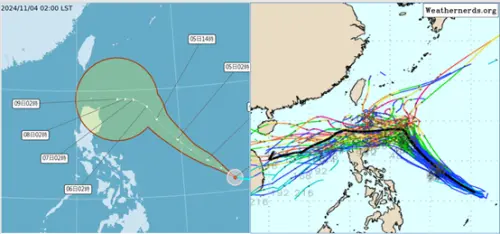 ▲銀杏颱風（圖／取自「三立準氣象．老大洩天機」專欄）