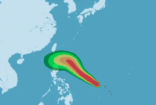 銀杏颱風恐升中颱！1路徑機率高　「週五最接近台灣」影響地區曝
