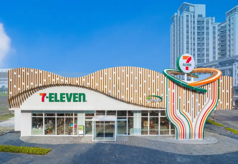 ▲統一企業集團台灣7-ELEVEN第7110店「愿橋門市」。（圖／統一企業集團提供）