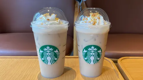 ▲2024年11月7日立冬進補，推薦可以暖暖喝的咖啡、手搖飲料優惠！星巴克買一送一那堤75元、焦糖瑪奇朵85元；CoCo都可「冬韻擂焙珍奶第二杯0元」補冬。（圖／記者蕭涵云攝）