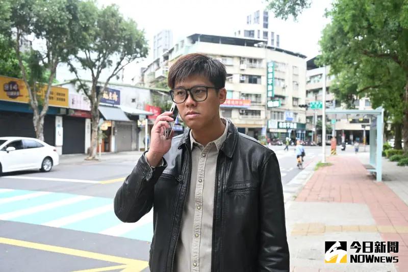 ▲葛斯齊（如圖）指控一名參加過「爸爸去哪ㄦ」（爸爸去哪兒）的男星婚內出軌，與小孩的粉絲發生關係，還傳私密部位的照片給對方。（圖／記者林調遜攝）