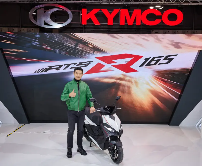 ▲Kymco RTS R165在米蘭車展一登場，就受到國人矚目。（圖／業者提供）