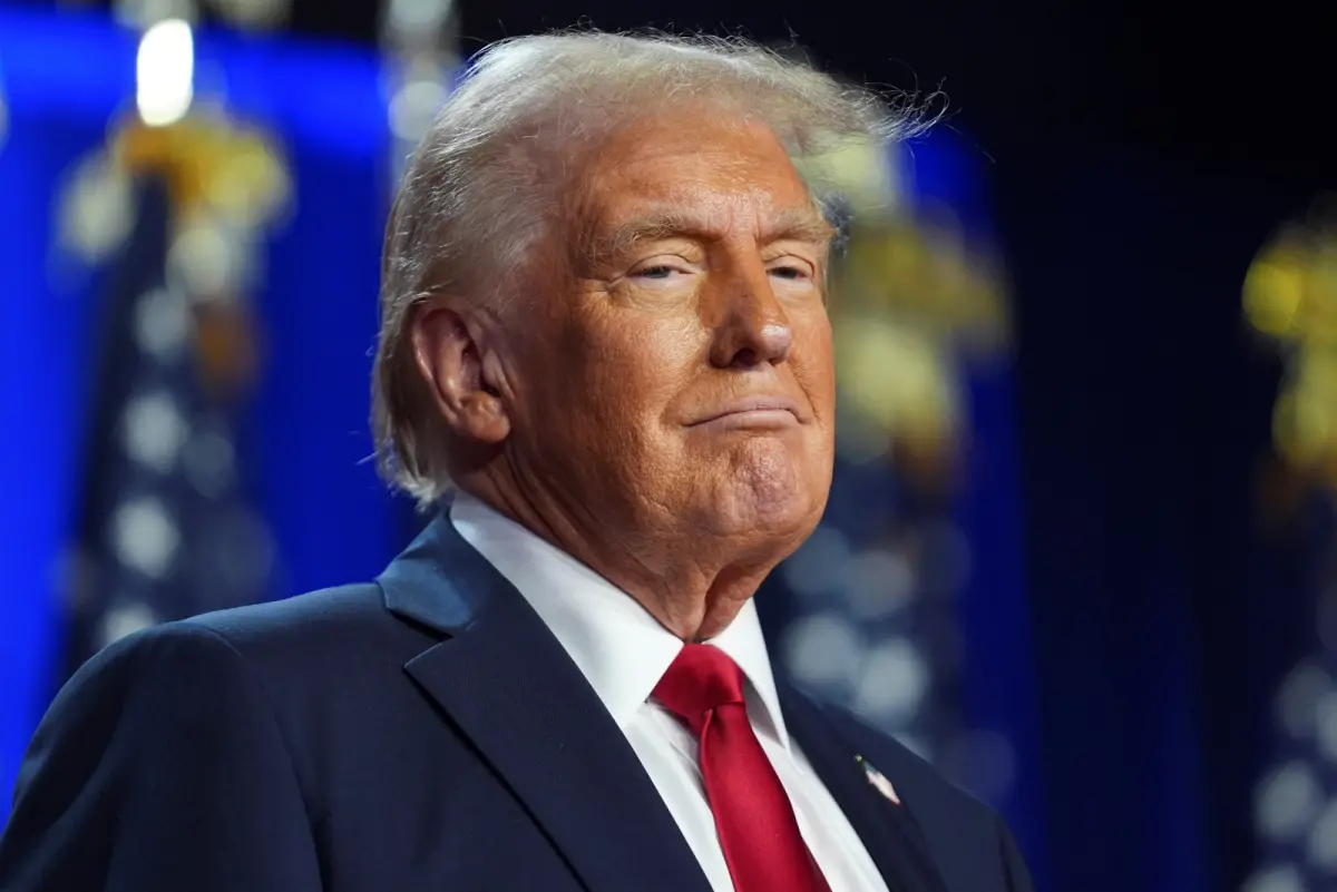 ▲川普代表共和黨，在2024美國大選勝出，他涉及的多樁案件及官司，後續該怎麼處理也引發關注。（圖／美聯社／達志影像）