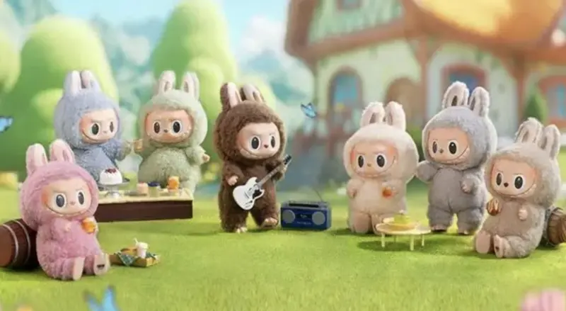 ▲中國潮流玩具公司泡泡瑪特（Pop Mart）旗下IP「THE MONSTERS 精靈天團」中的角色「Labubu」爆紅，不過近期出現熱潮消退的跡象。（圖／pinterest）