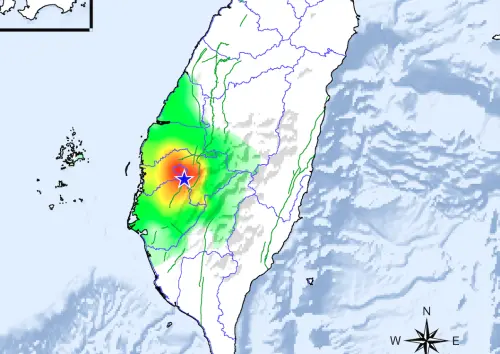 嘉義地震規模4.4超搖！中埔人「聽到地鳴巨響」嚇壞：轟好大一聲
